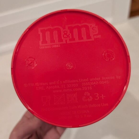 Red M and M Bucket - Picture 4 of 6
